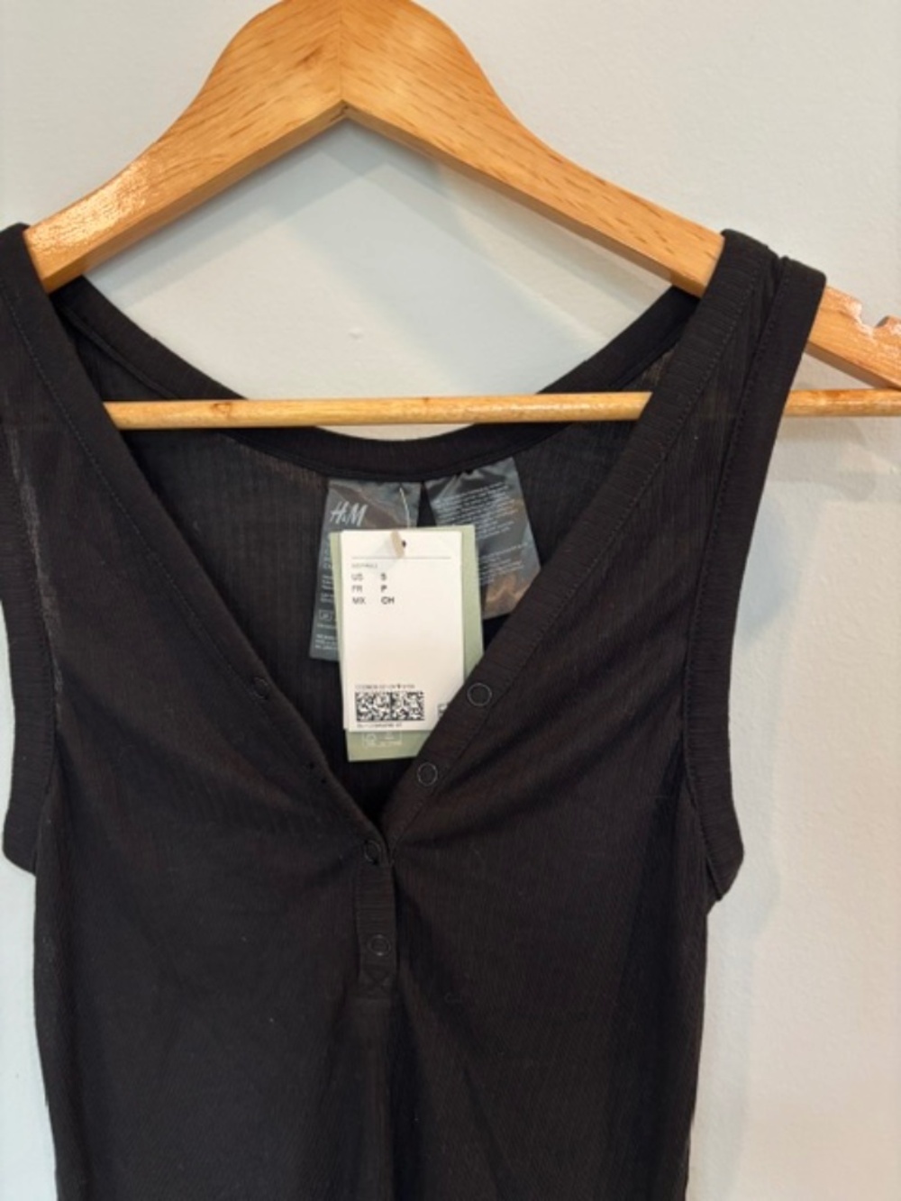 H&M Pajama Set Black NWT Womens S